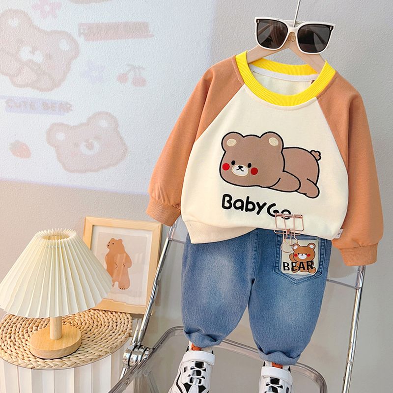 2024 Uomo Donna Cartone animato Primavera e Bambini Felpa con cappuccio Set Bambino Bello Nuovo Stile Autunno_voghion.com