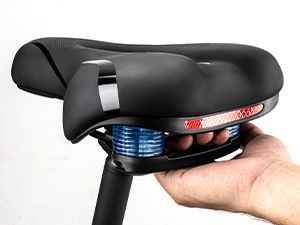 Selle de vélo ROCKBROS Siège de vélo avec silicone épais et mousse confortable et douce_voghion.com