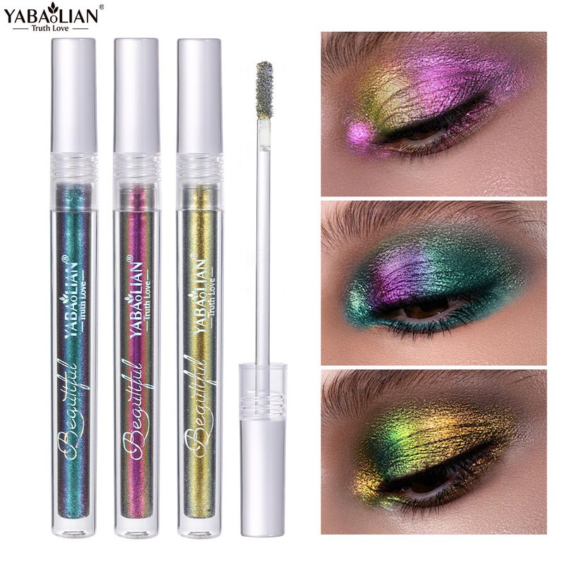 Chamäleon Flüssigkeit YABAOLIAN Auge 8-farbe Funkelnden Chamäleon Longan Schatten Honig_voghion.com