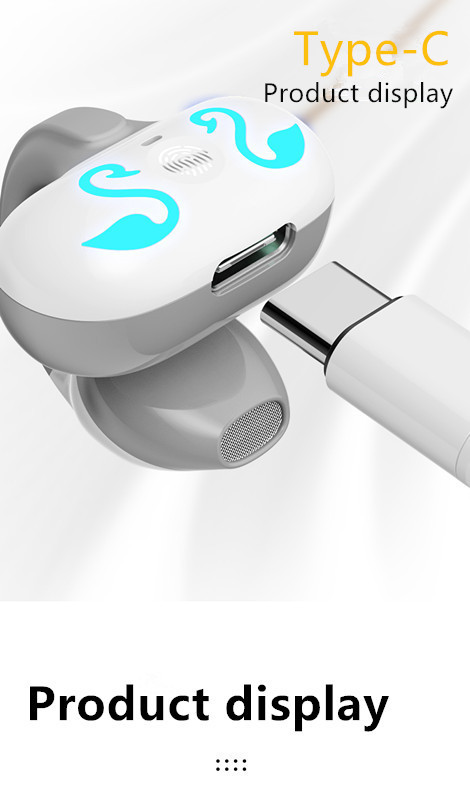 Nouveau casque Bluetooth GD68 à clip d'oreille, casque de sport sans fil à oreille unique, casque d'affaires_voghion.com