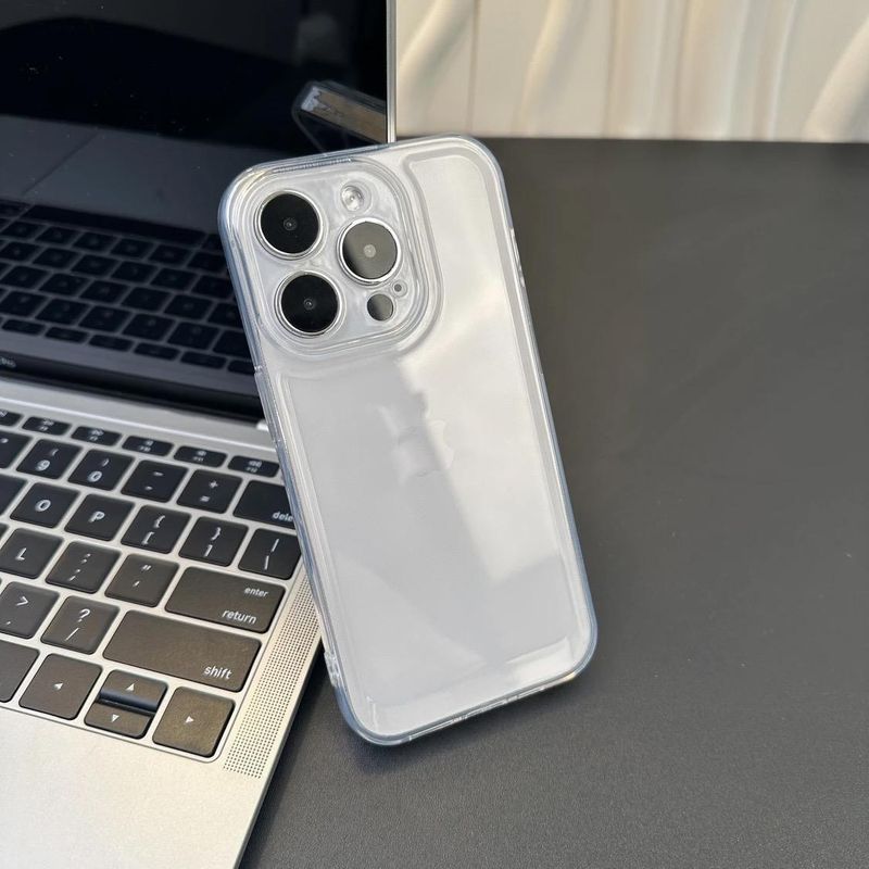 Suitable For IPhone 16 Max Phone Case IPhone 15/14 Pro Transparent Full Coverage Shockproof 13/12 Soft 11/X_voghion.com
