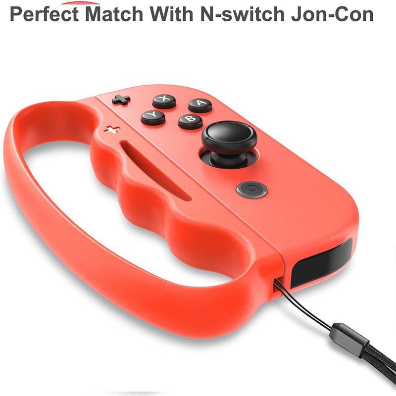 1 pari Nintendo Switch Joy-Con -ohjaimen kädensijoja rannehihnoilla kuntoilu- ja nyrkkeilypelitarvikkeisiin_voghion.com