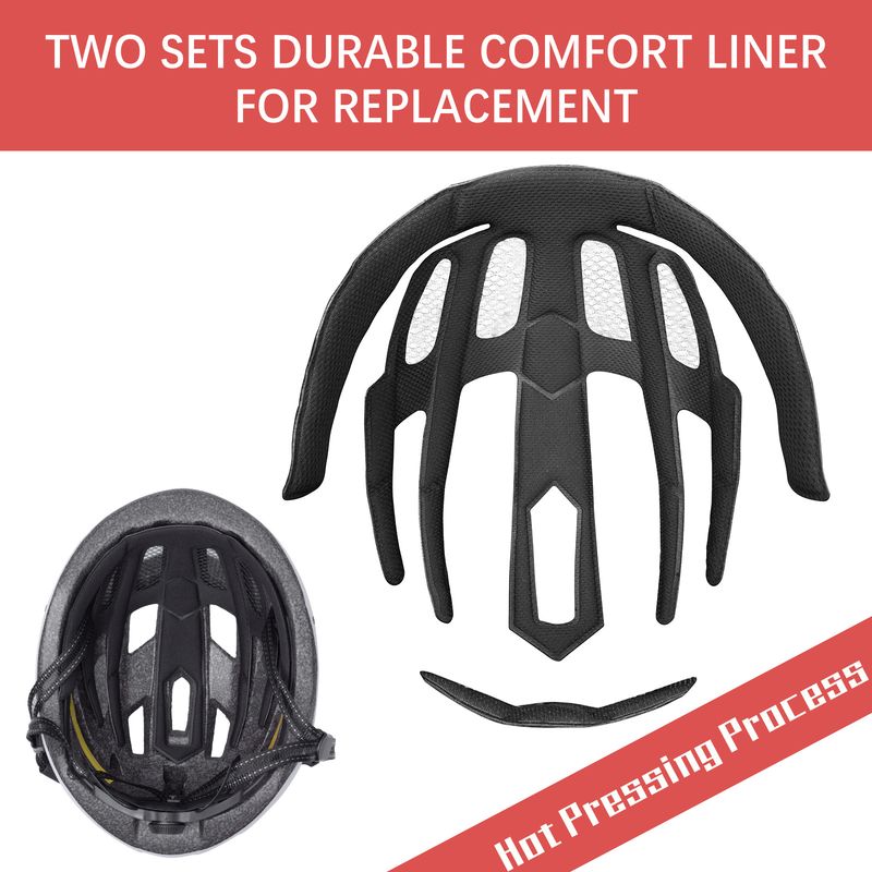 Bike Riding Helmet Unisex Riding Gear With Large Brim USB Light Removable_voghion.com