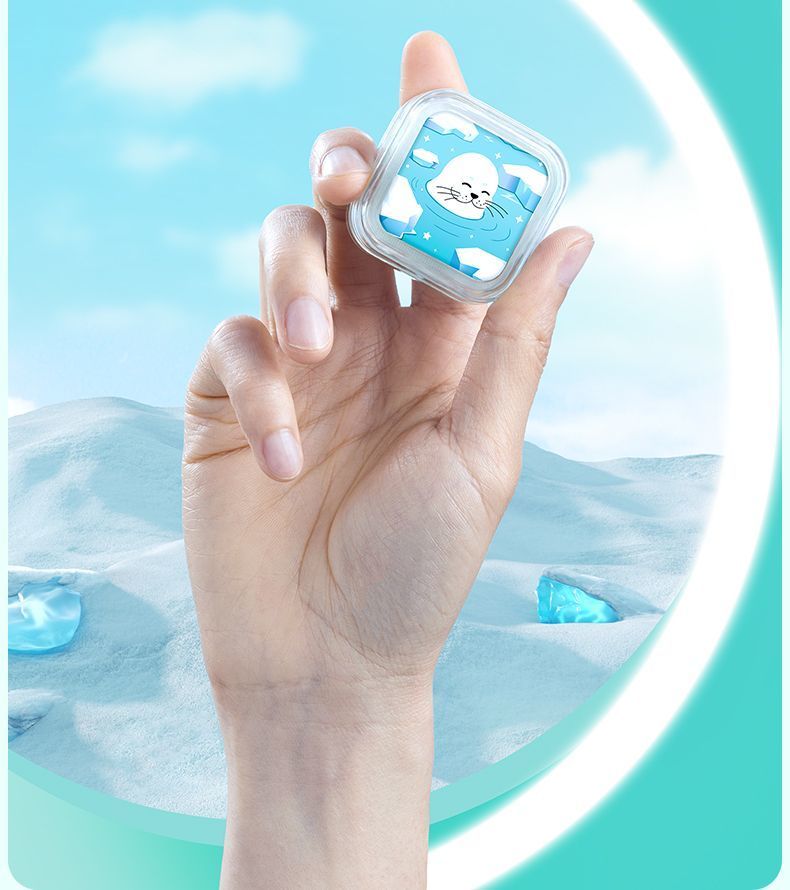 Yee Magnetisches Fischglas-Artefakt, Mini-Bürste, Reinigungswerkzeug, Wasserpflanzenbehälter, Algenschaber_voghion.com