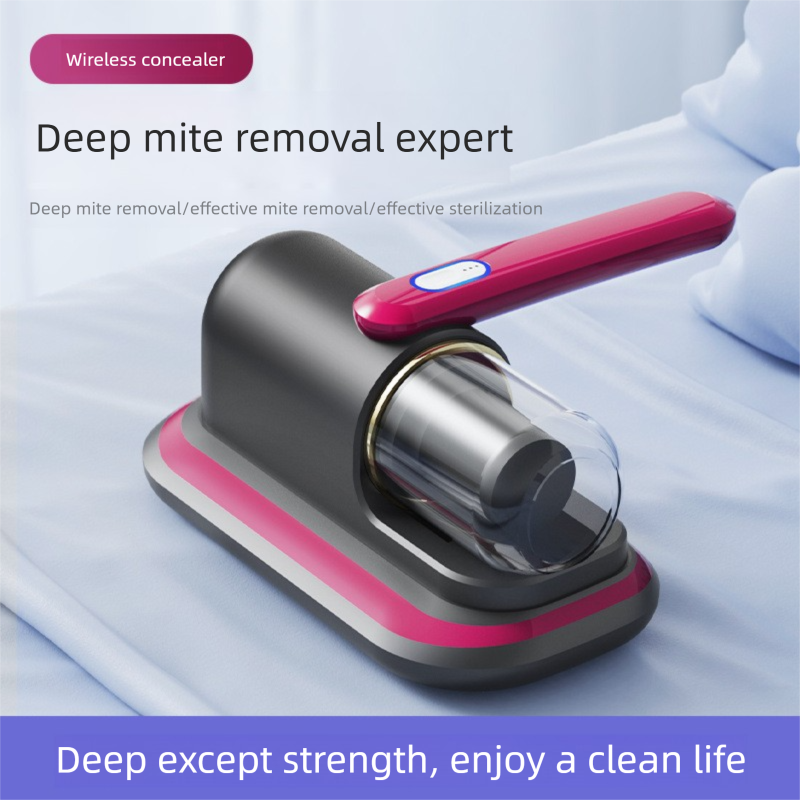 German Rechargeable Vacuum Cleaner, Strong Suction With Dual Beating UV Sterilization, Mite Removal For Home_voghion.com
