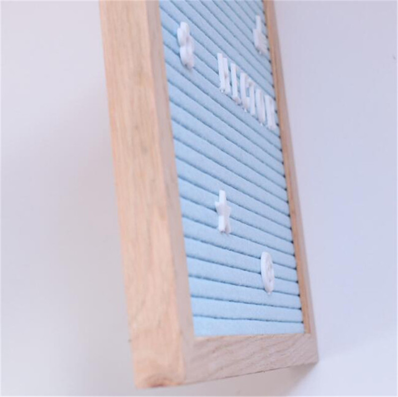 Houtviltstof DIY Brief Schoolbord Home Bericht_voghion.com