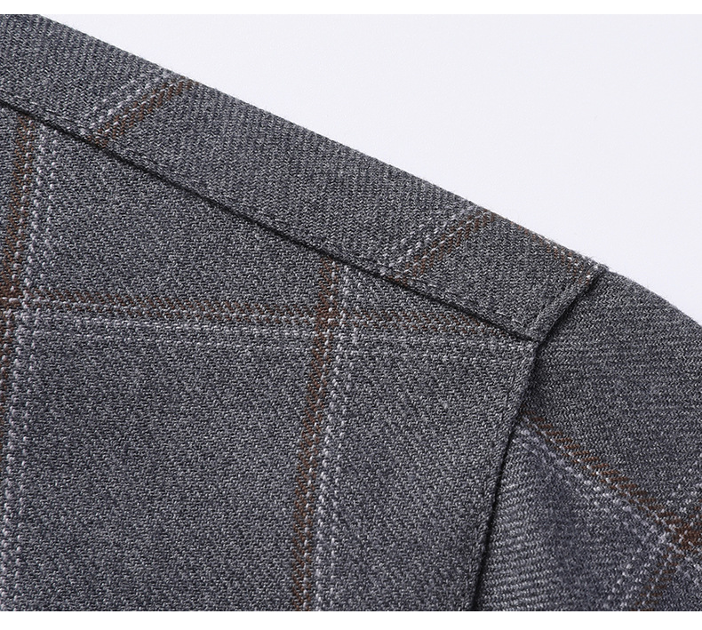 Abbigliamento da uomo Camicia da uomo a maniche lunghe, camicia pratica, comoda e di alta qualità, formale, casual, per giovani, da lavoro_voghion.com