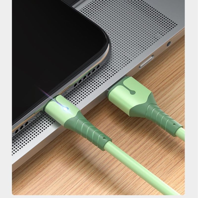 5A USB-C Blei Für Samsung Huawei Typ C Lade Schnelle Ladegerät Telefon Kabel SiliC_voghion.com