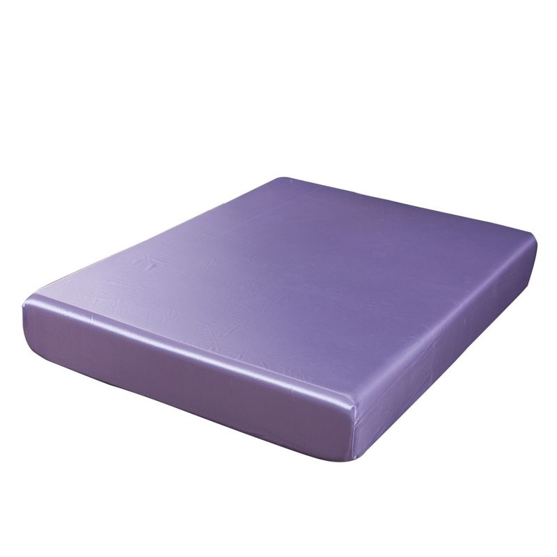 Protège-matelas d'été en satin soyeux et lavable - 1 pièce_voghion.com