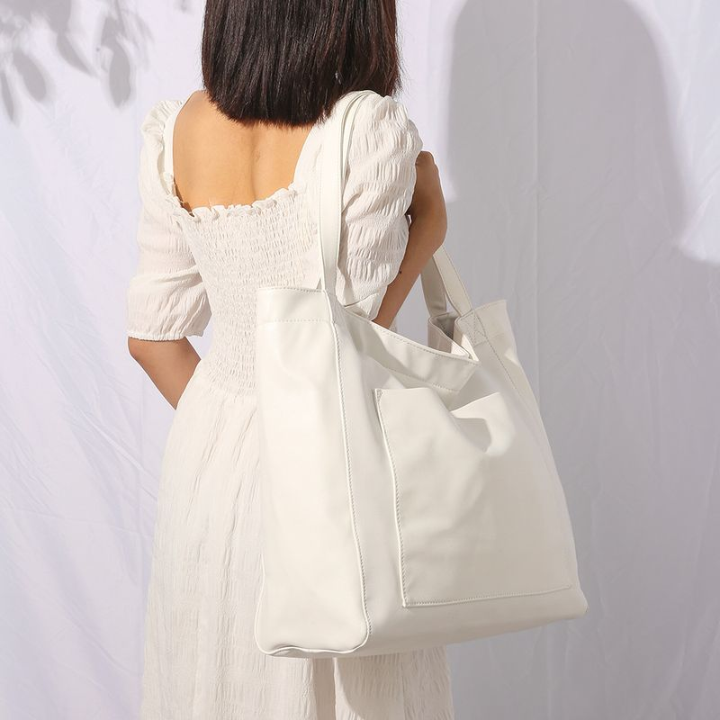 Mit Damen Tasche weiches Hand Schulter Retro Öl Wachs Leder große Kapazität 2023 neue Einkaufstasche Frauen_voghion.com