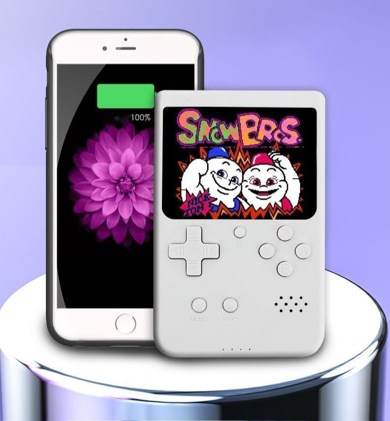 Handheld 400 Power Bank Game Console Children's All-in-One Brand New Classic SUP Dual Player Charging Nostalgic_voghion.com