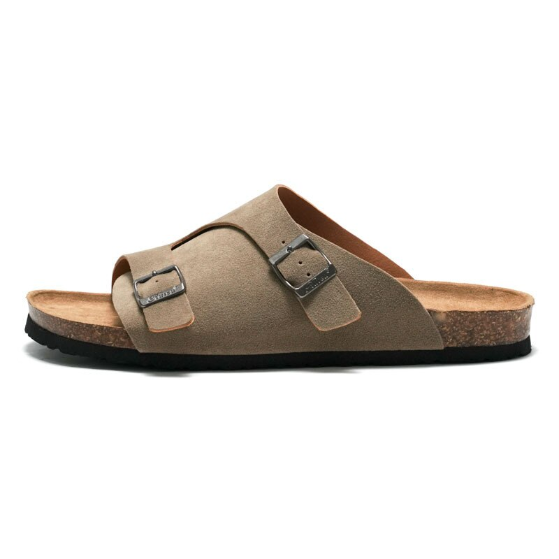 Zomer Heren Kurk Slippers Paar Sandalen Visgraat Slippers Outdoor Heren Dames Strand Slippers_voghion.com