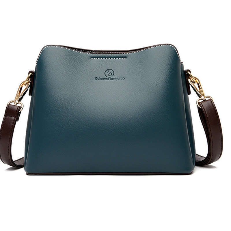 Nuova borsa a secchiello multifunzionale da donna di grande capacità, alla moda, semplice, a forma di canguro_voghion.com