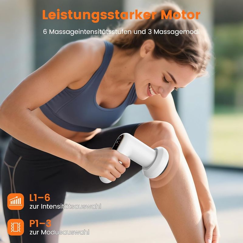 MIVONAXI Anti Electric - Battery Cellulite Device With Heating 5 Heads 6 Intensity Levels & 3 Massage Modes For Body_voghion.com