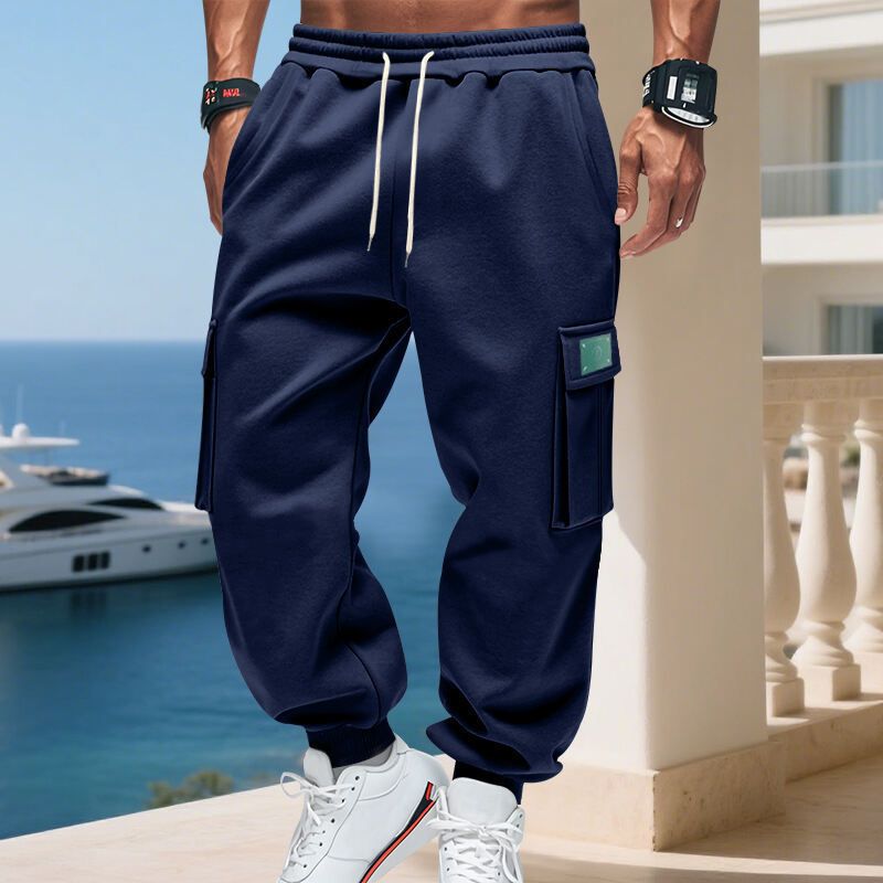 Tactical Cargo Joggers – Fleecegefütterte Arbeitshose für Herren mit mehreren Taschen und verstellbaren Bündchen (S-3XL)_voghion.com