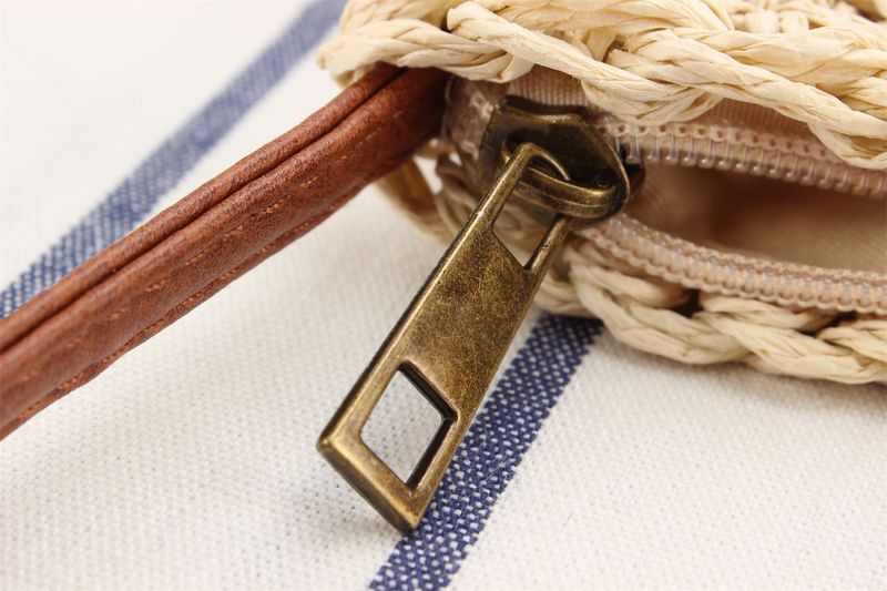 Women's Bags One Piece Of New Paper Rope Woven Small Bag For Seaside Vacation, Beach Photography Messenger Bag, Versatile Forest Style Messenger Bag_voghion.com