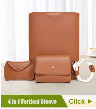 Computer Sleeve Case For Book IPad Air M1 M2 13 14 15 6 16 Pro 12 9 11 Inch Cover Bag Pouch Matte Vegan Leather_voghion.com