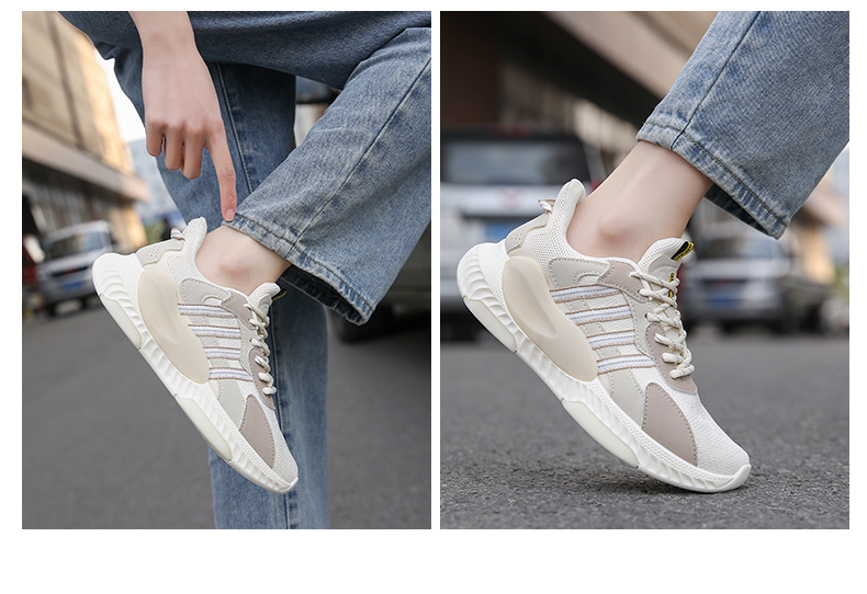 Scarpe casual traspiranti per coppie primaverili 2023, scarpe sportive rialzate per uomini e donne F_voghion.com