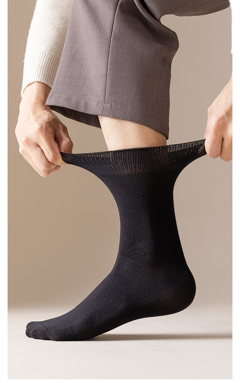 6 par komfortable, støttende diabetes-S for menn og kvinner. Fukttransporterende bomullsstoff. Ikke-bindende. Topp forretningsutstyr._voghion.com