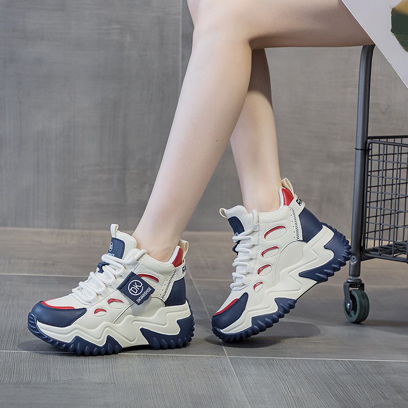 799 Height Increasing In Spring And Summer 2025 New Versatile Korean Version Thick Soled Dad Students, Casual Shoes For_voghion.com