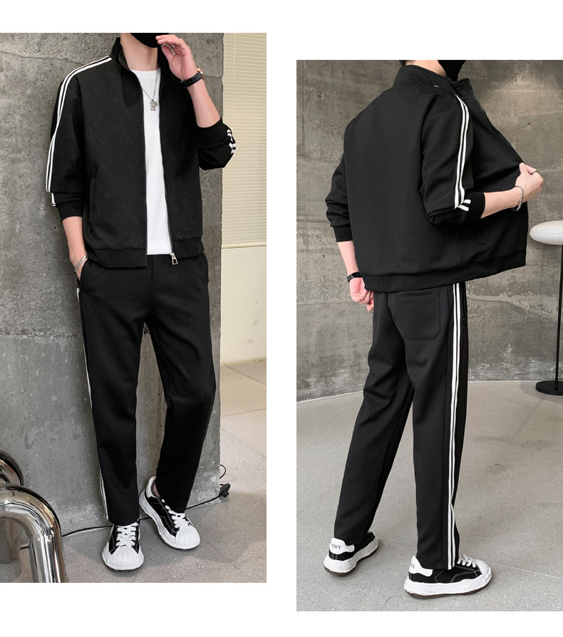 Herren-Kapuzenpullover und Hose für Herbst 2023, neues, modisches, bedrucktes, trendiges Marken-großes, lässiges, zweiteiliges Sport-Set_voghion.com
