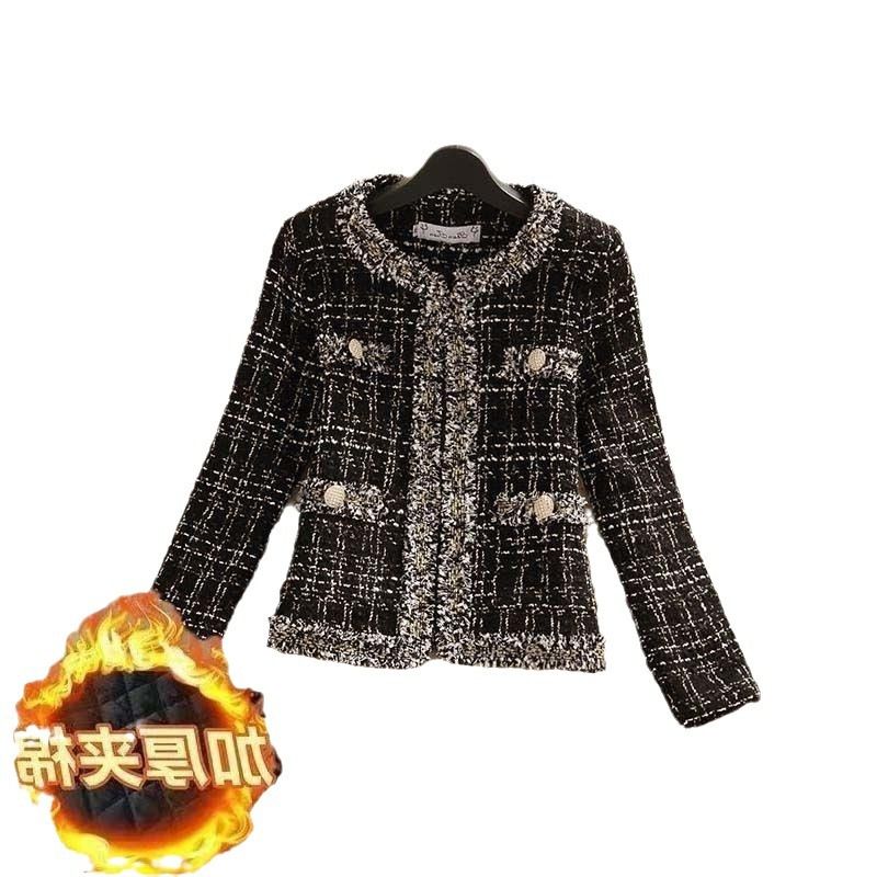 Blazer di lana in stile antico, elegante e versatile, da donna, primavera e autunno 2025_voghion.com