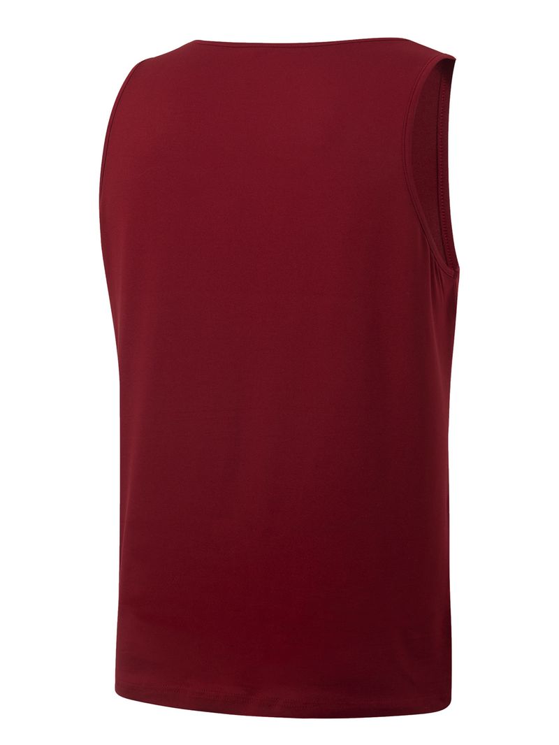 Chaleco deportivo holgado para hombre con costuras en contraste de colores para correr_voghion.com