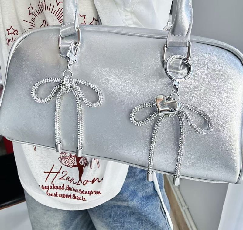 Modischer Strass-Schleifenanhänger, Schlüsselanhänger, Tasche, Handyhülle, Anhänger_voghion.com