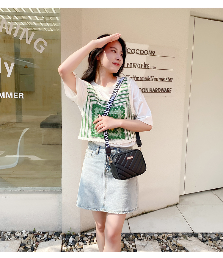 Fashion Women's Small Crossbody Bag PU Leather Messenger Bag Zipper Handbag Purse Summer Travel Bag _voghion.com