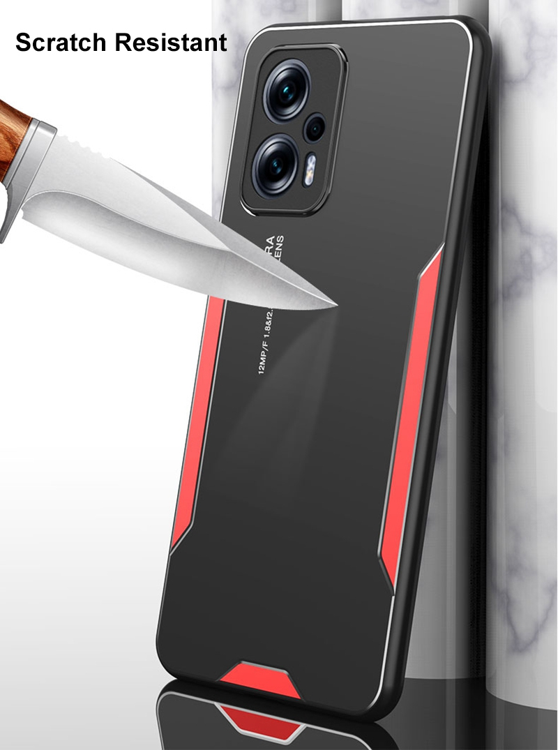 Aluminum Metal Case For Xiaomi Poco F4 X4 GT X4 NFC Silicone Matte Cover Full Protection Phone Case For Poco M4 Pro 5G C_voghion.com
