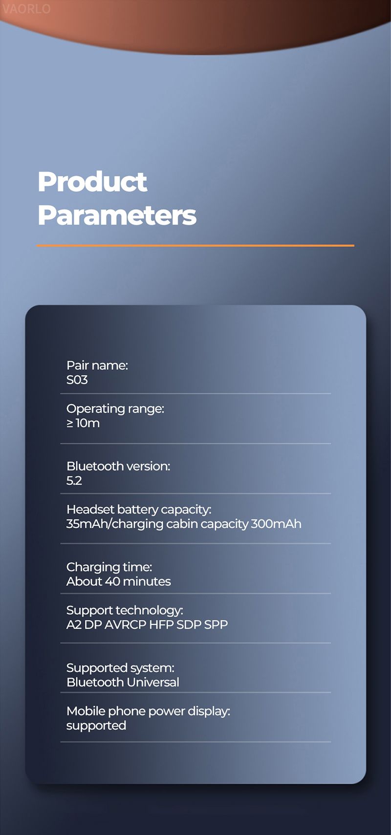 Ακουστικά με κλιπ αυτιών, συμβατά με Bluetooth, ασύρματα ακουστικά HIFI 5.2, με δυνατότητα αφής, ανοιχτή ακρόαση, ακουστικά με ακύρωση θορύβου και μικρόφωνο_voghion.com