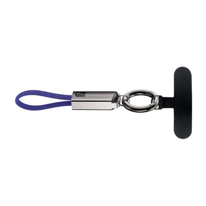 PD60W USB Typ C Daten- und Ladekabel mit integriertem Lanyard für Mobiltelefone_voghion.com