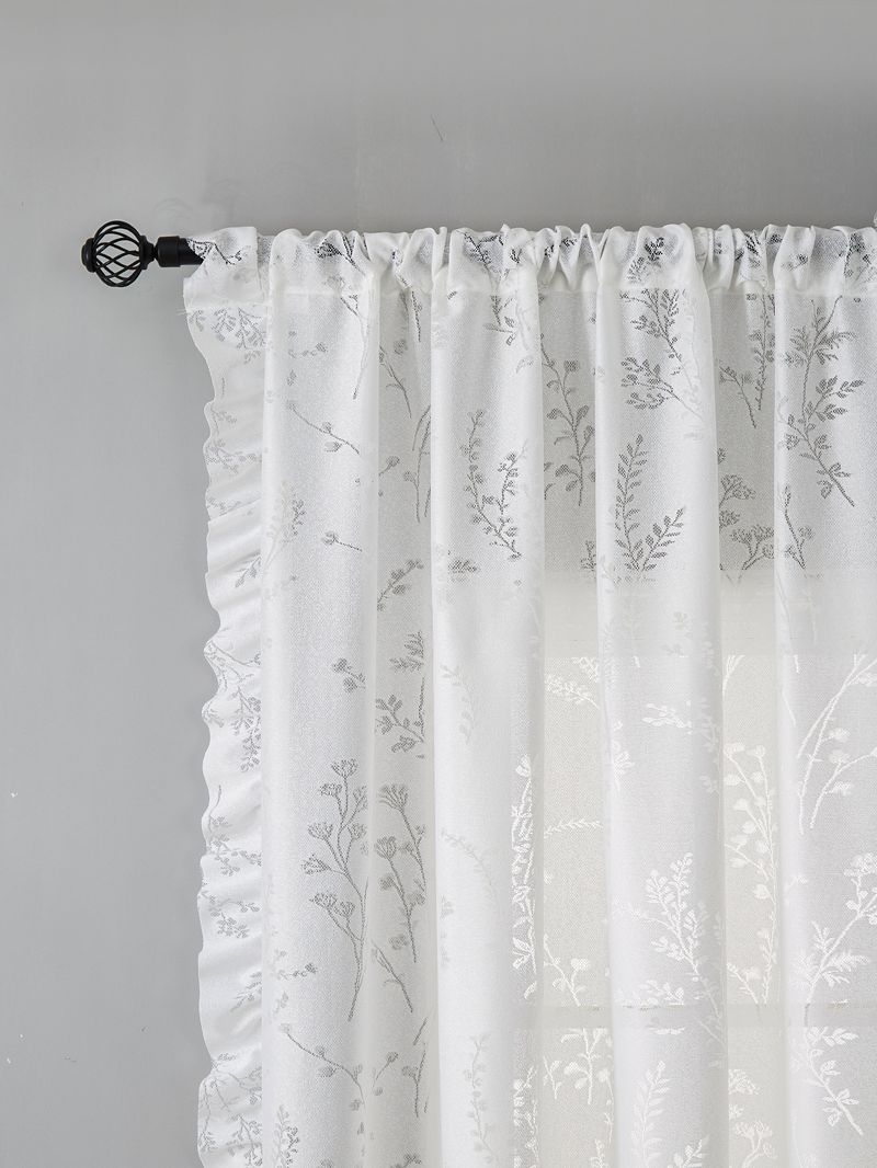 Black Lace Tablecloth With Tassels - Vintage Rectangular Dining Table Cover For Party Decor_voghion.com