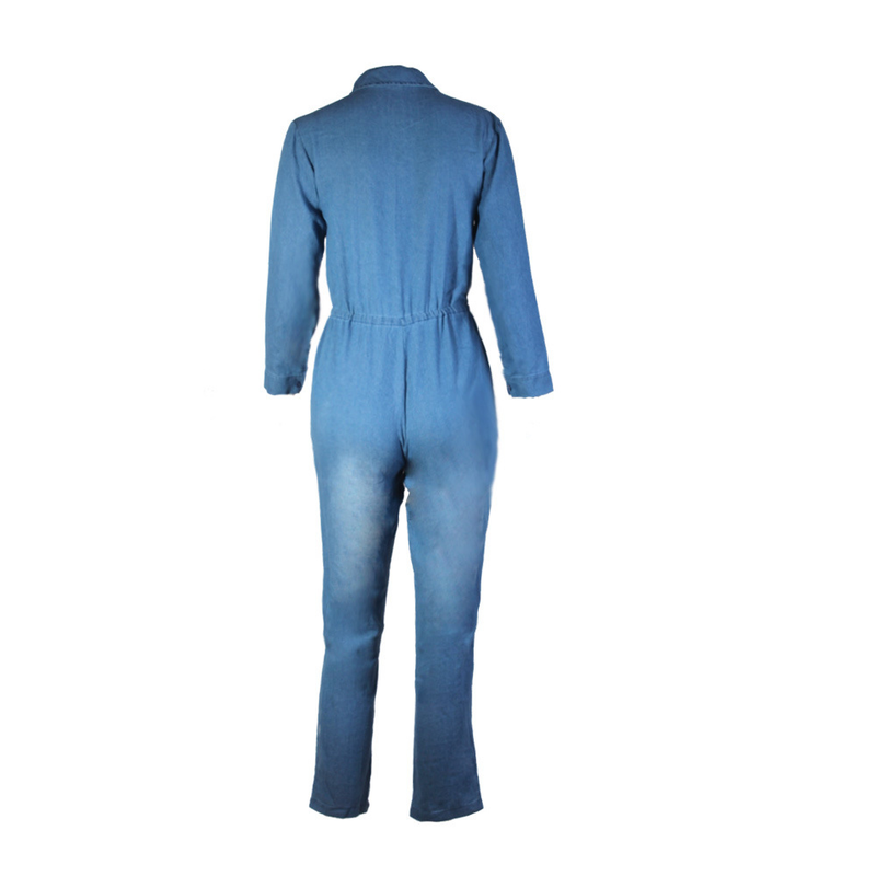 Women's Clothing Strappy Jeans Sexy Women's Fitted Jumpsuits_voghion.com