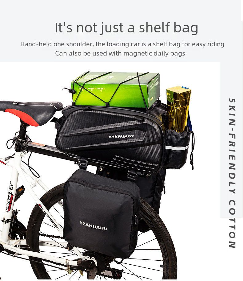 Sac à dos de vélo Sac de siège arrière Sac à dos de vélo de montagne étanche Sac de conduite Sac de porte-bagages Accessoires de vélo Équipement_voghion.com