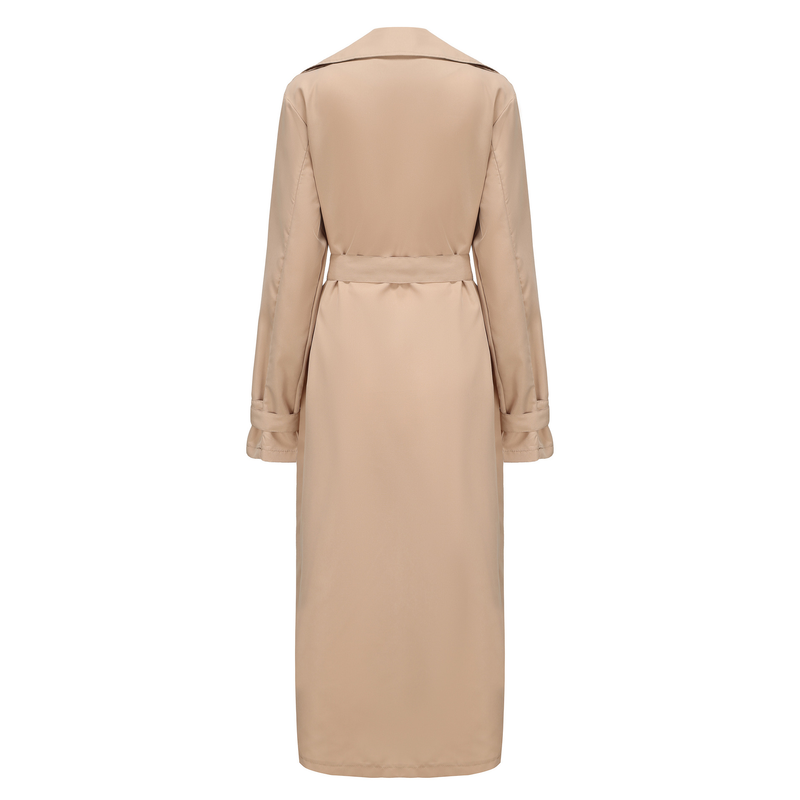 Heren plus lange trenchcoat, mode-casual jas_voghion.com