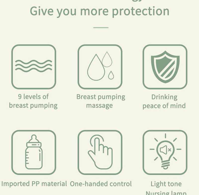 Tragbare elektrische Milchpumpe, über USB aufladbar, leise, tragbare Milchabsaugung, automatischer Melker, bequemes Stillen, BPA-frei_voghion.com