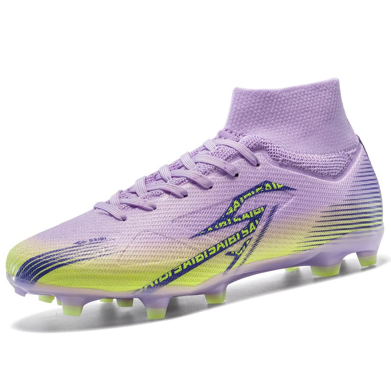 Grensoverschrijdende nieuwe kindervoetbalschoenen voor jongens en meisjes, lange spikes, antislip, slijtvast, trainingswedstrijd_voghion.com