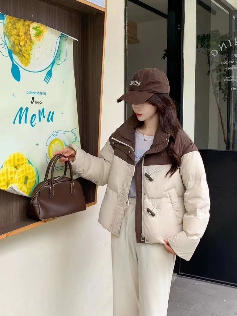 Abbigliamento da donna 2024 Nuovo per le donne Inverno Largo Spesso Moda Giacca di cotone Tendenza Casual Cappotto di piccole dimensioni_voghion.com