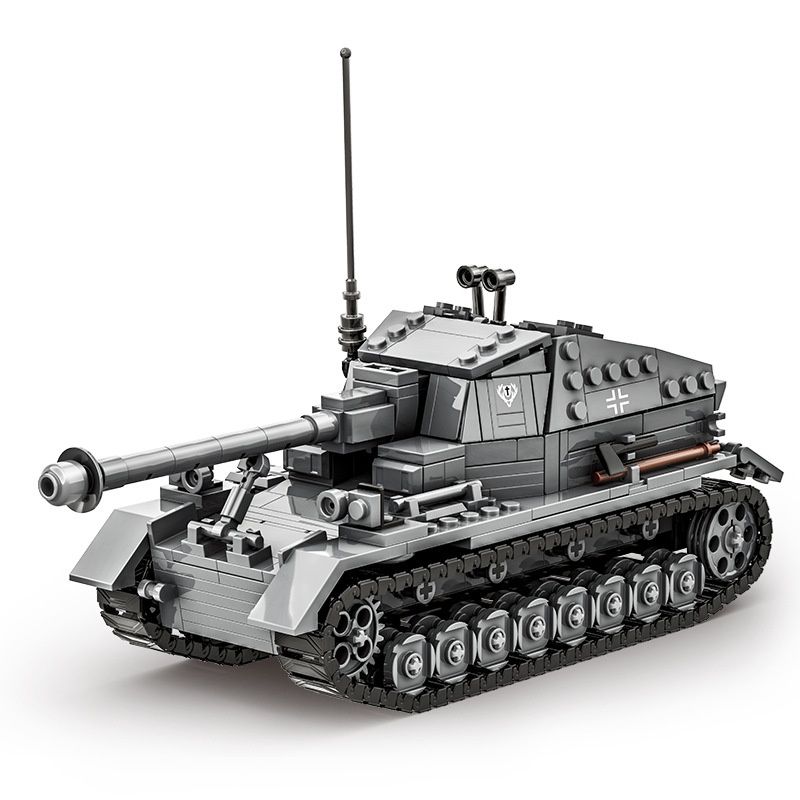 Wange small particle building blocks boys, toys for children aged 6-12, military armored vehicle models, Maxus tanks_voghion.com
