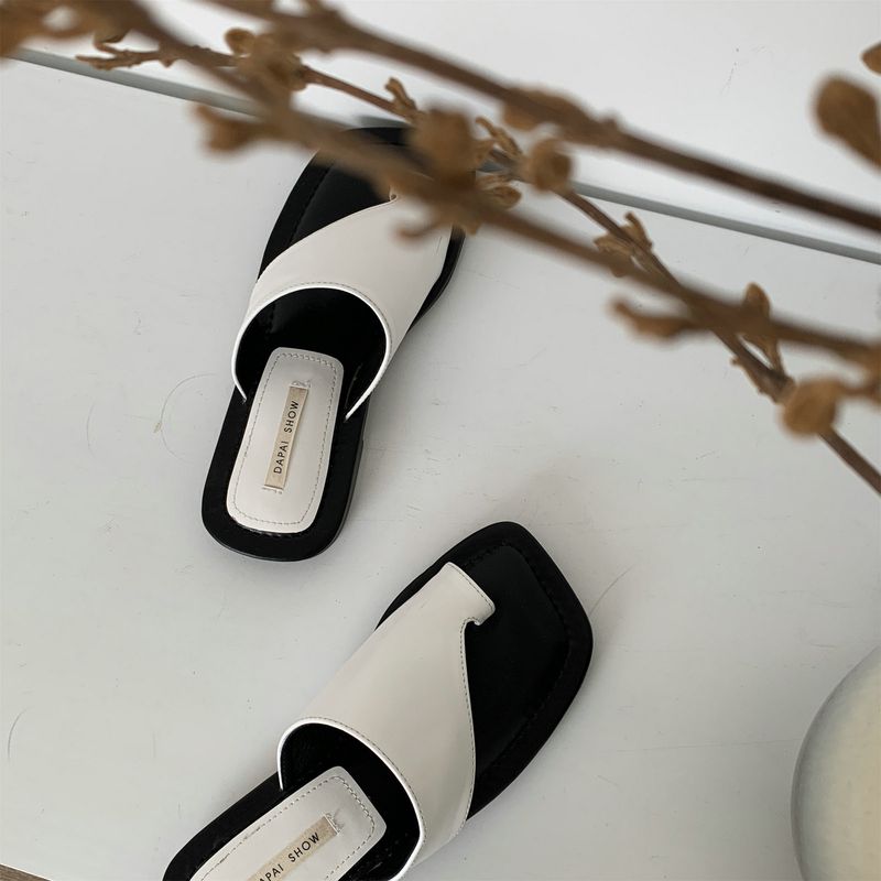 Crowdsourced design, damskor med fyrkantiga tåflip flops, nya mångsidiga strandskor för sommaren för utomhusbruk 2023_voghion.com