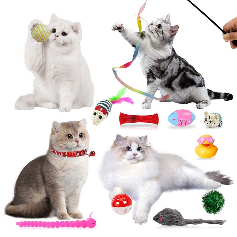 Cat Advent Calendar Christmas Countdown – 24-Day Holiday Surprise Box With Mini Cat Toys & Festive Treats, Purr-fect Gift For Cat Lovers_voghion.com