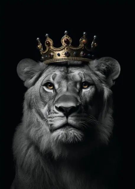 Animal Poster Decorative Oil Core Warehouse Frameless Canvas Painting_voghion.com