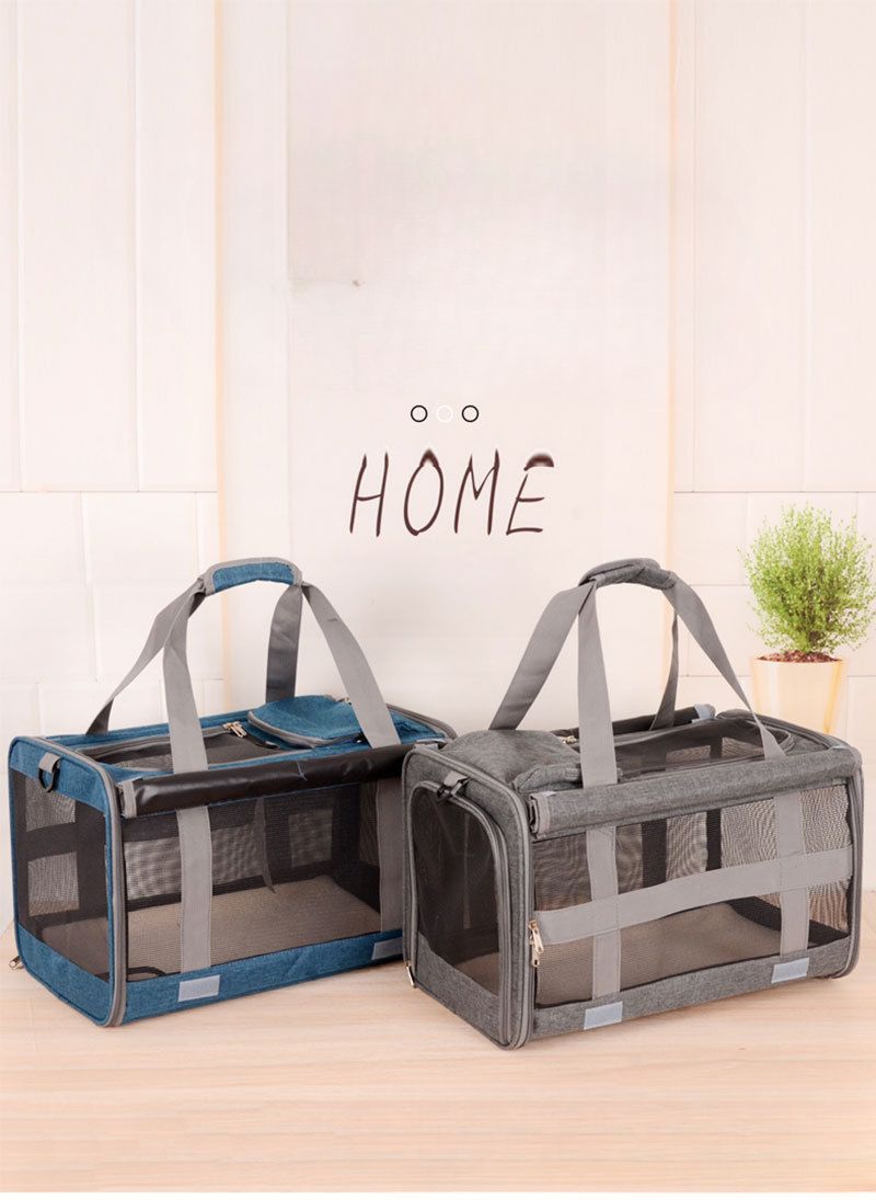 New Pet Bags Portable Cat Bag With Large Capacity Breathable Foldable Pets Carrier Universal_voghion.com