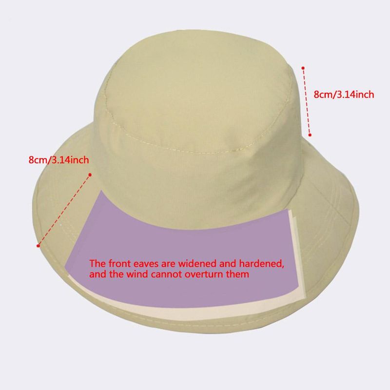 Vendita calda UV-proof Wide Brimmed Summer Parasole Brehable Werproof Asciugatura rapida Pescatore Cappelli Outdoor Pesca Surf Equitazione_voghion.com