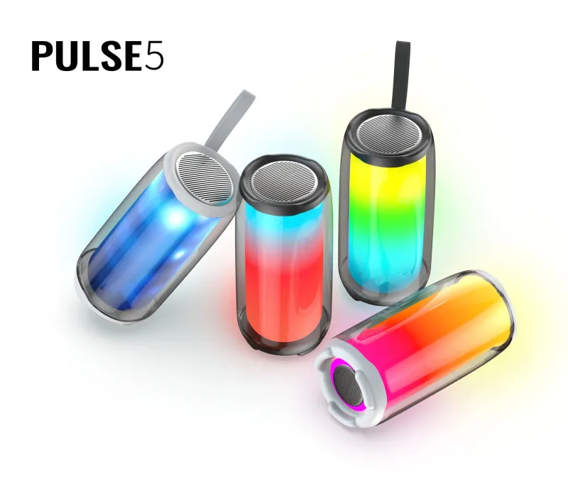PULSE 5 Family K Song Altoparlante Bluetooth Portatile Colonna RGB Lampada Atmosfera Audio Boombox Esterno Subwoofer Impermeabile_voghion.com