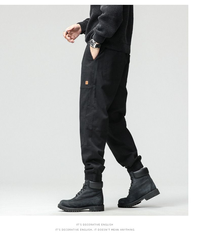 Nuovi prodotti autunno e inverno da uomo American Work, marchio alla moda per l'outdoor, vestibilità ampia sportiva, legatura alla caviglia versatile_voghion.com