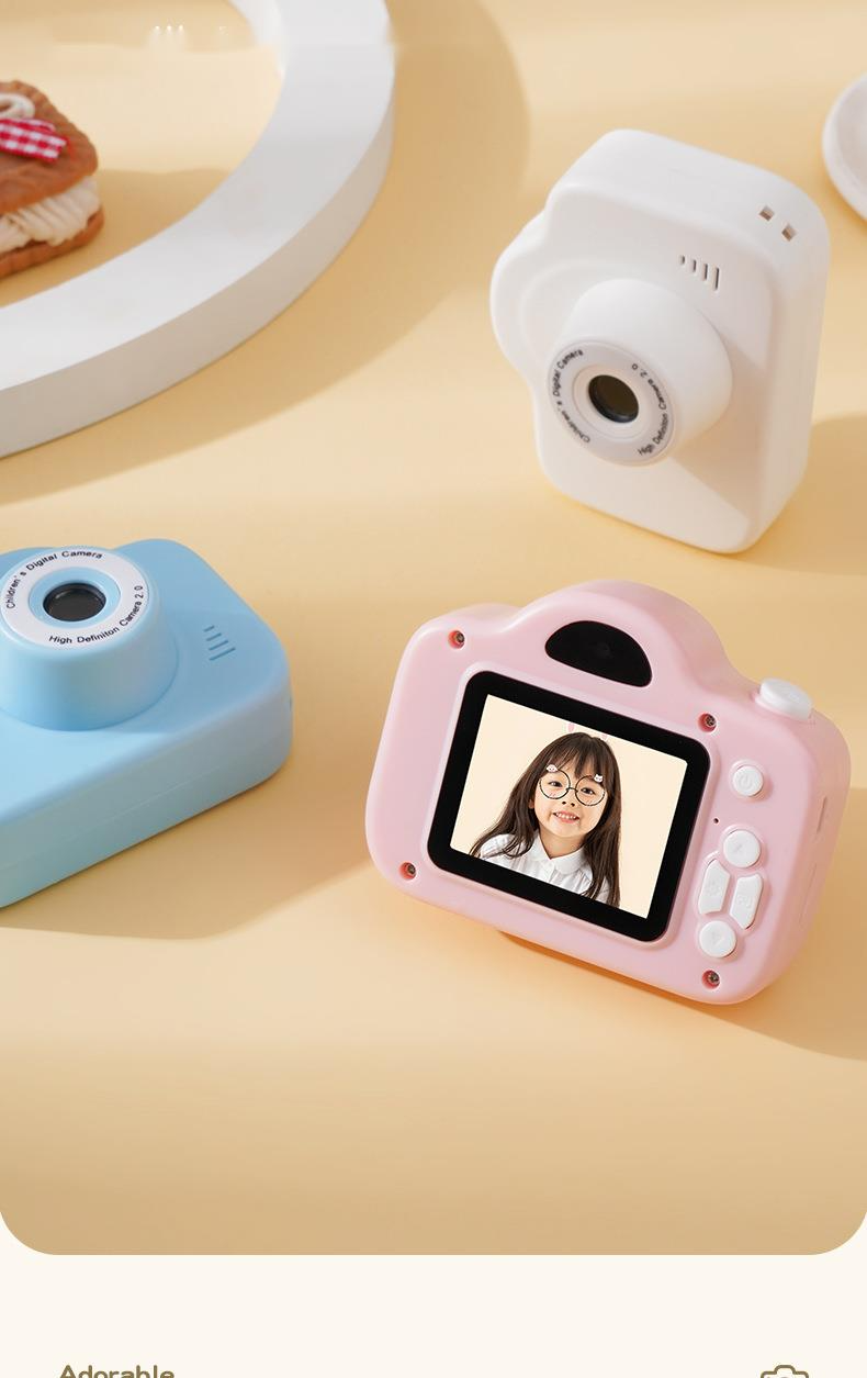A3 New Digital Mini Portable Children's Dual Front And Rear Camera Gift_voghion.com