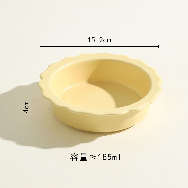 Keramik-Trinknapf mit Halsschutz für Haustiere, großes Fassungsvermögen, schräg, für Katzen, Reisfutter, Großhandel_voghion.com