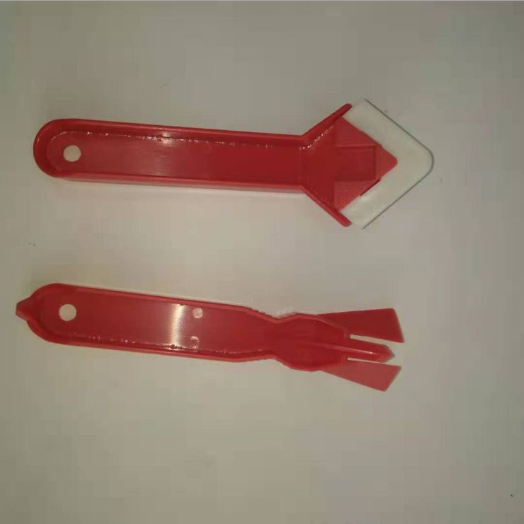Silicone scraper grouting tool internal angle scraper plastic shovel tool dent repair small scraper_voghion.com